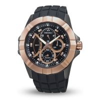 Karnvera Shop Seiko Lord Mens Watch Rose Gold Rubber Strap SRL072P1