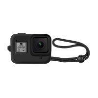 เคสซิลิโคนแบบนิ่มสำหรับ Gopro Hero 8,ปลอกคลุมทั้งหมดป้องกันสีดำสำหรับโกโปรพระเอก8กล้องแอคชั่นแคมเมราอุปกรณ์เสริม