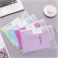 ✻◆► LOLEDE File Folder Bag Transparent Plastic Carpetas Para Documentos Organizer Information Pocket Folders Affaire Scolaire