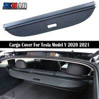 For Tesla Model Y 2020 2021 Rear Trunk Cargo Cover Car Privacy Security Shield Luggage Shade Auto Modification Accessories 1PCS