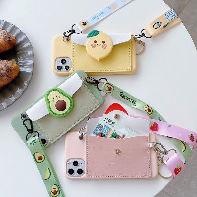 「Enjoy electronic」 Cartoon Leather Wallet phone case for Samsung Galaxy A12 A21S A32 A42 A52 A72 A31 A51 A71 A50 A70 A20E A11 Necklace strap Cover