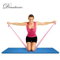 150 cm Elastic Yoga Resistance Bands Fitness unisex Pilates Strength Exercise Training Workout Rubber Fitness Band Strap 2018 Exercise Bands