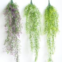 hotx【DT】 Artificial Fake Silk Vine Hanging Garland Garden Wedding  fake flowers artificial plants