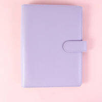 ลมสีม่วงมือหลวม Ledger Simple Love ใหม่ A5มือ Ledger Notepad เคสโน้ตบุ๊ก