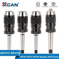 XCAN เครื่องกลึง ตัวยึดเครื่องมือ MTA2 MTA3 MTA4 APU13 APU16 CNC Integrated Self-tightening Drill Chuck พร้อม Morse Taper CNC Tool Holder