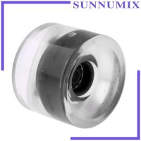 (sunnimix) ล้อสเก็ตบอร์ดเรืองแสง 70 มม. 4 ชิ้น 78 a สีดํา