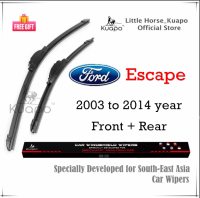 Kuapo ใบปัดน้ำฝน ฟอร์ด เอสเคป Ford Escape 2003 ถึง 2012 ปี ที่ปัดน้ำฝน กระจก ด้านหน้า/ด้านหลั รถยนต์ ฟอร์ดเอสเคป