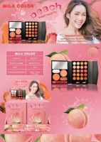 ⚡FLASH SALE⚡♡พร้อมส่ง์ Mila Color เซตแต่งหน้าลูกพีช? MC5011 สวยครบจบในเซตเดียว