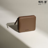 era-won กระเป๋าสตางค์ รุ่น Zipper wallet สี Brown