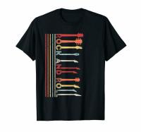 Black Classic Rock And Roll Vintage T-Shirt, Concert Band Cool Tee MenS S-6Xl 2019 Unisex Tees S-4XL-5XL-6XL