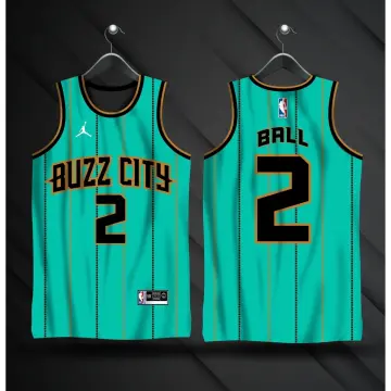 Lamelo Ball Hornets Buzz City Jersey L for Sale in Englishtown, NJ