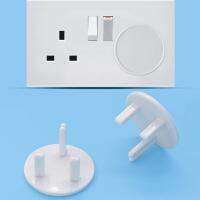 20Pcs/pack UK Standard Electrical Socket Protectors Children Electric Shock Prevention Socket Protective Cover Cap