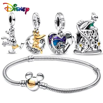 Vintage Silver Enamel Pooh & Friends Charms Bracelet - Ruby Lane
