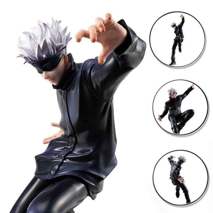 23cm Anime Jujutsu Kaisen New Gojo Satoru Figure New Standing Posture Pvc Material Model Toy