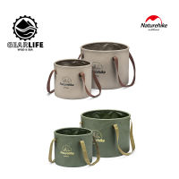 Naturehike ถังน้ำพับได้ 10L / 20L ถังใส่ของ ถังพับได้ ถังน้ำพกพา ถังใส่น้ำ ถังน้ำ ถัง Foldable Round Bucket