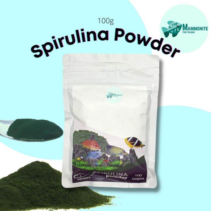 Aquarium Spirulina Powder for Fish Color Enhancer 100 grams Lazada PH