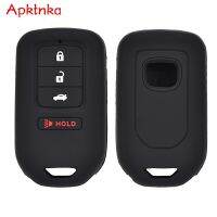 【cw】 Apktnka 4 Button Silicone Car Remote Key Fob Pocket Cover Case For Honda Accord EX EXL Civic Crv Hrv Pilot Ridgeline 2016 2018 ！