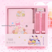 Cute Unicorn Password Diary Notebook for Girls Gift Package Planner with Code Thick Note Book for Girls Korean Stationery