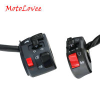 【JH】MotoLovee 22mm Motorcycle Switches Motorbike Horn Button Turn Signal Electric Fog Lamp Light Start Handlebar Controller Switch
