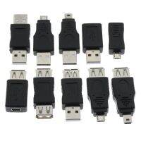 มาใหม่ล่าสุดอเนกประสงค์10ชิ้น OTG 5ขาตัวเปลี่ยนอะแดปเตอร์แปลง USB ชายเป็นตัวเมียปลั๊กขนาดเล็กสำหรับแล็ปท็อปโทรศัพท์มือถือพีซี