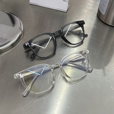 Fine-K[H5] แว่นตากรองแสงสีฟ้า [แบรนด์CANAAN] กรอบทนทานขาพลาสติกเชื่อมโลหะ