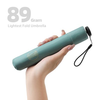 ร่มร่มขนาดเล็ก89G สำหรับผู้หญิงแบบพกพาร่มดินสอป้องกันรังสียูวีร่มลายน่ารักแสงแดด Gratis Ongkir กลางแจ้งฤดูร้อน