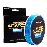 เอ็นตกปลาถัก Agwx9 Angryfish 300ม. เอ็นตกปลา Senar Pancing Pe สำหรับผู้ที่ชื่นชอบการตกปลา