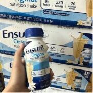 Thùng Sữa Ensure Nước Hương Vanillia 30 Chai của Mỹ