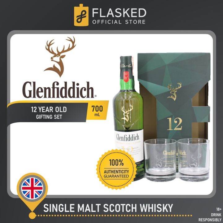 Glenfiddich single malt scotch whisky 12 year old 750ml lazada ph