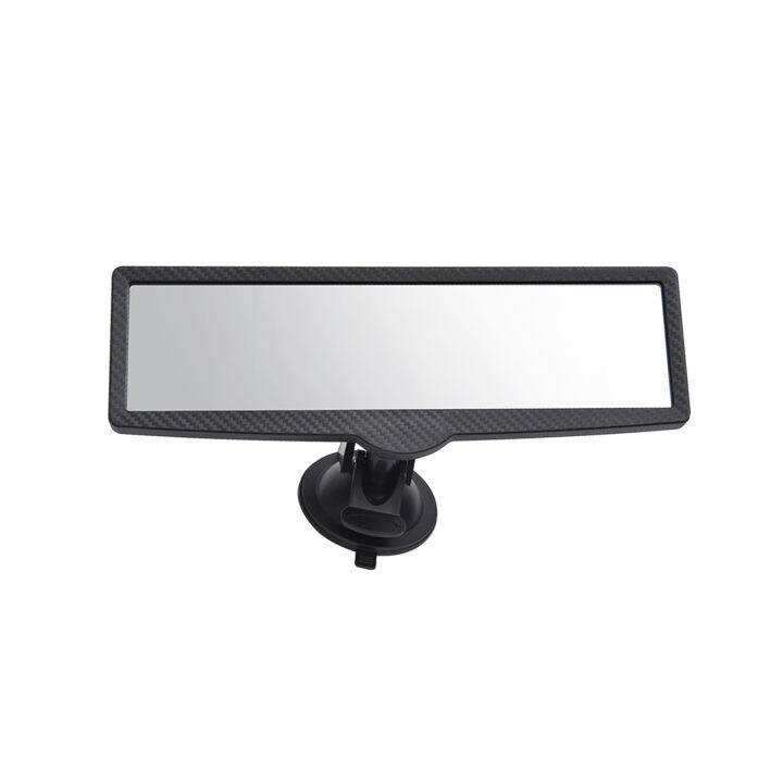 CIPA 11050 Specchietto Retrovisore Universale A Ventosa Per Auto - Ampia Visuale, Montaggio Regolabile, 8x4 Pollici
