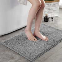 2PCS Bath Mats Thick Non-slip Floor Car Set Soft Super Water Absorption Toilet Car Flannel Rug Bathroom Kitchen Car