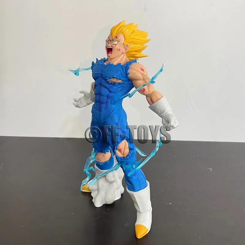 Anime Dragon Ball Z Gk Vegeta Figure Self-destruct Majin Vegeta Figurine  27cm Pvc Action Figures Collection Model Toys Gifts Z