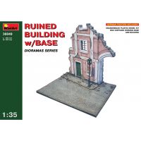 โมเดลประกอบ MiniArt 1/35 MI36049 RUINED BUILDING W/BASE