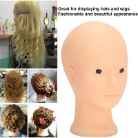 Mannequin Head Cosmetology Training Bald Manikin Head Professional Multi-Purpose for Hair Styling for Training for Wig Shop for Makeup