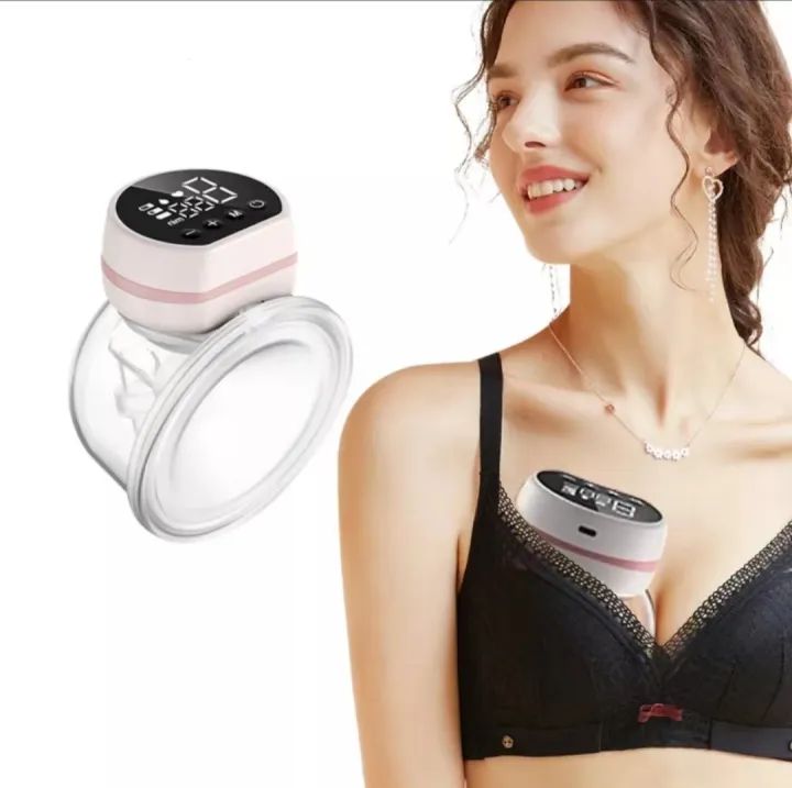 Electric Breast Pump Wearable Hand Free Breast Cup BPAfree Breast Milk