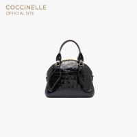 COCCINELLE COLETTE CROCO SHINY SOFT HANDBAG 180201 กระเป๋าถือผู้หญิง