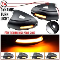 2PCS Side Mirror Lights Dynamic Indicators Turn Signals Puddle Lights Car Parts Accessories For MK1 2008-2016