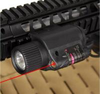 (ส่งฟรี) Red Laser Pointer 9908 (ไฟฉายในตัว) เลเซอร์ติดปืน เลเซอร์แดง เลเซอร์พกพา 3 โหมด