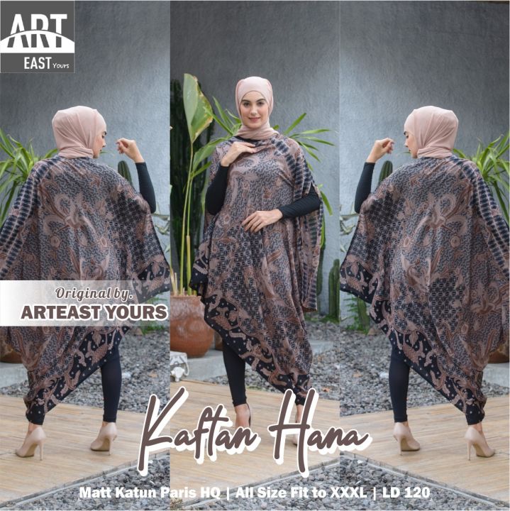 Mayora Model Baju Kaftan Batik Wanita Dewasa Remaja Kekinian Jumbo