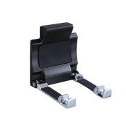 Hairdryer Holder Bathroom Shelves Wall Mount Storage Rack Black Bathroom