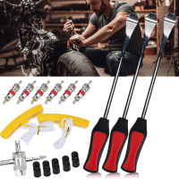 Car Motorcycle Bicycle Tire Spoons Levers Rim Protectors Valve Caps Cores 4 in 1 Tool Tyre Changing Repair Desmontable Tool Kit