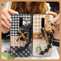 high-grade cute Phone Case For 1+8/One Plus 8 Black pearl pendant soft shell protective case Liquid silicone shell