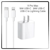 ชุดชาร์จ หัวชาร์จ+สายชาร์จ ไอโฟน 12 Pro Max  20W USB-C to Lighthing (0652)