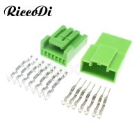 1-20Kits Green 7 Pin Ways 1.2mm Series Automotive Instrument Wiring Harness Plug Car Connector With Terminal DJ7071A-1.2-11/21