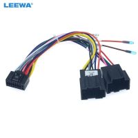 LEEWA Car Radio Audio 16PIN DVD Player Power Calbe Adaptor For Chevrolet Kopacz Stereo Wire Plug Wiring Harness CA6379