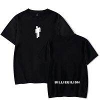 เสื้อยืด Billie Eilish เสื้อยืดแขนสั้นผ้าฝ้ายสำหรับผู้ชายและผู้หญิง ขนาดใหญ่ ขนาดใหญ่