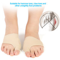 ซิลิโคนตาปลา Corrector Hallux Valgus Bunion Relief Gel Pad Protector Toe Separators สำหรับการดูแลเท้าบรรเทาอาการปวด