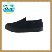 GOLDCITY รองเท้าผ้าใบชาย SLIP ON สีดำ รุ่น NS011 by Pacific Shoes
