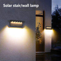 2ชิ้น Lampu Solar Dinding Led กลางแจ้ง Ip65แสงสำหรับแต่งสวนกันน้ำสำหรับลานรั้วสนามวิลล่า