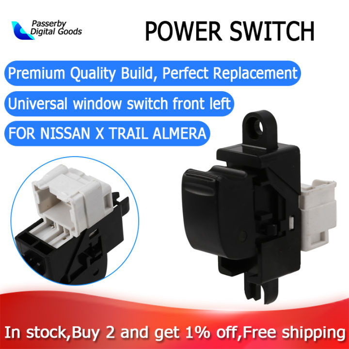 Replacement Power Window Passenger Switch For Nissan Navara D22 2003 2016 Patrol Gu Y61 Lazada Ph